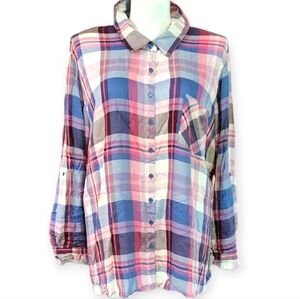 Plaid Button Down Shirt